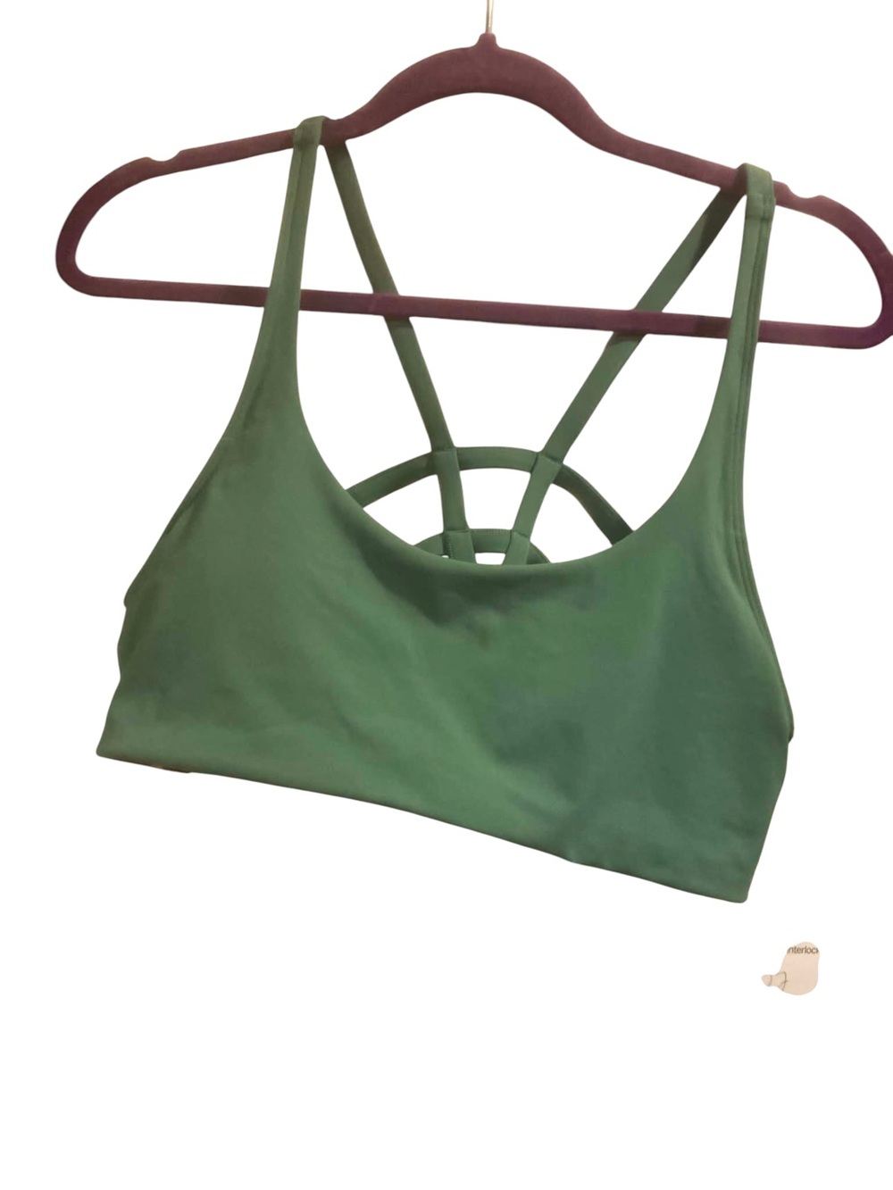 NWT Vuori Yosemite Bra HEDGEHOG GREEN Size XL